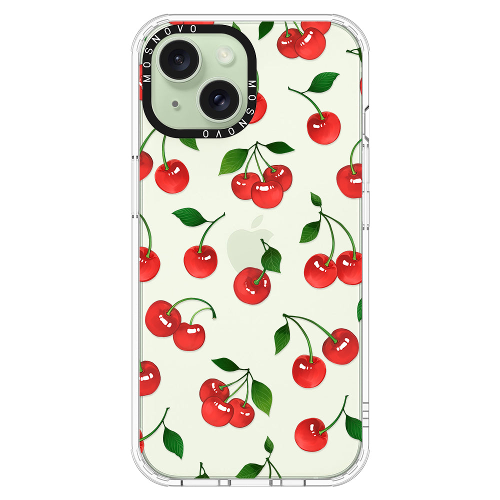 Cute Cherry Phone Case - iPhone 15 Case Clear