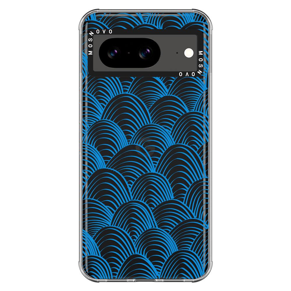 Wavy Wave Phone Case - Google Pixel 8 Case - MOSNOVO