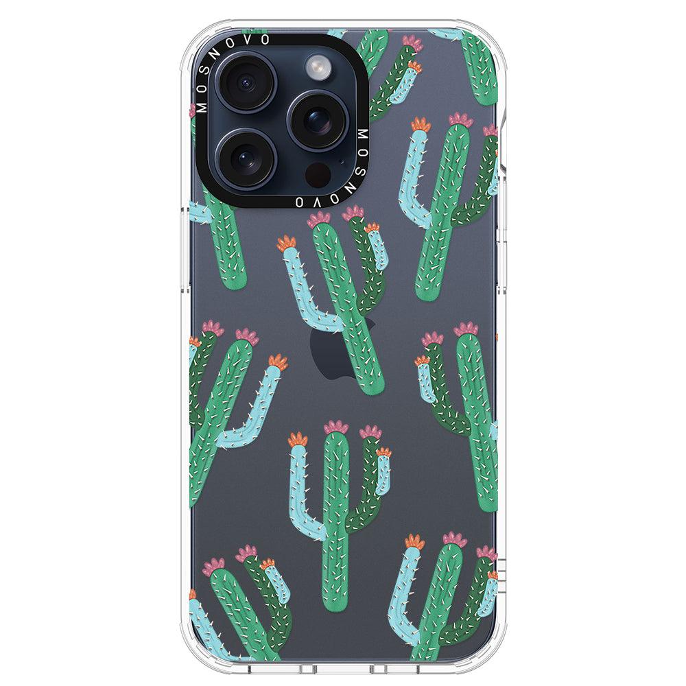 Cactus Phone Case - iPhone 15 Pro Max Case - MOSNOVO