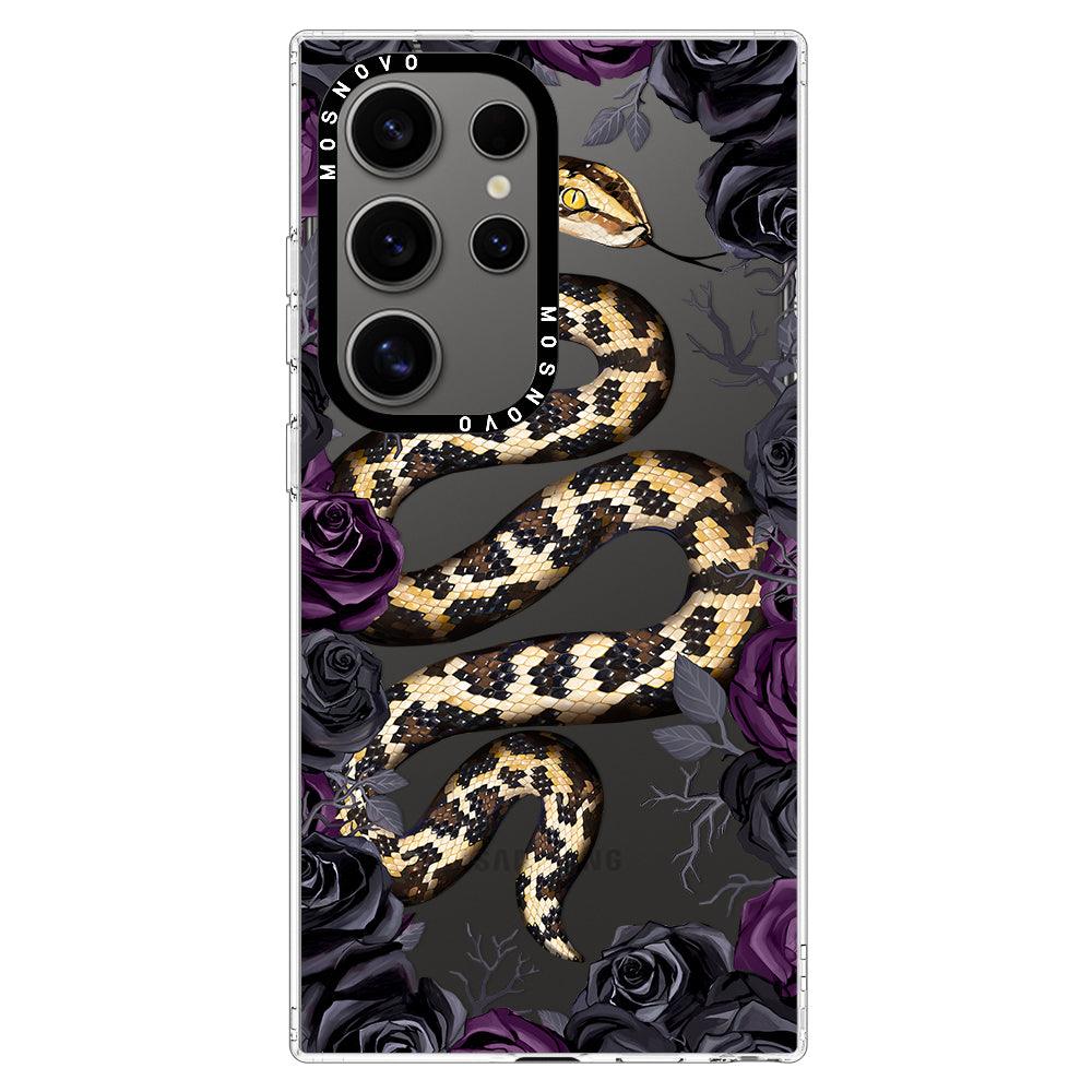 Secret Snake Garden Phone Case - Samsung Galaxy S24 Ultra Case - MOSNOVO