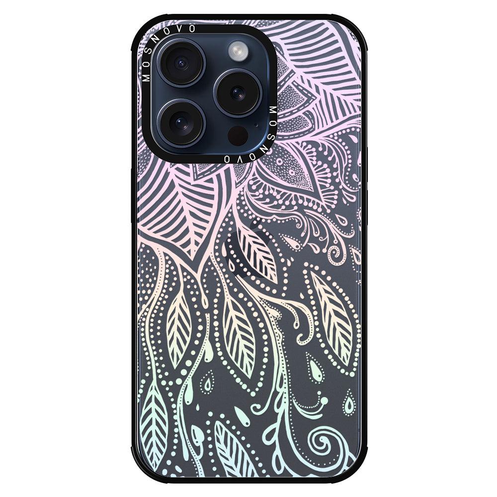 Dreamy Henna Phone Case - iPhone 15 Pro Case - MOSNOVO