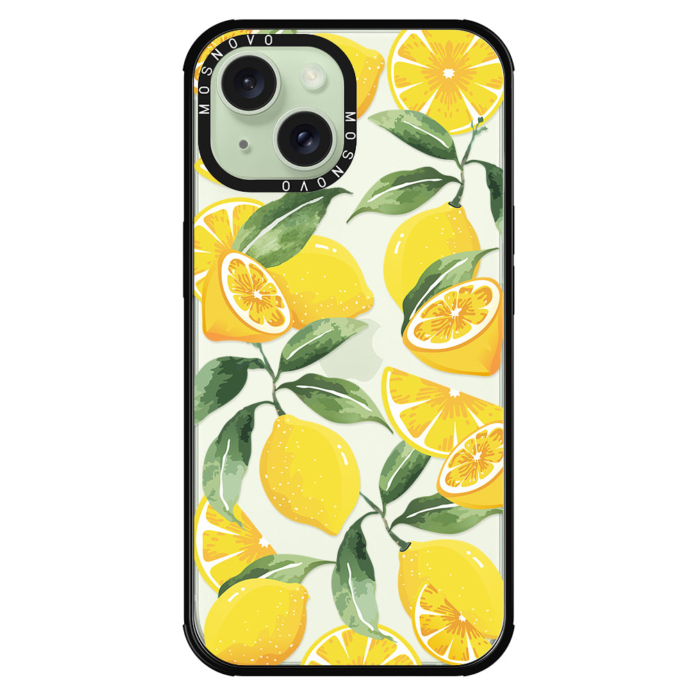 Lemon Phone Case - iPhone 15 Plus Case - MOSNOVO