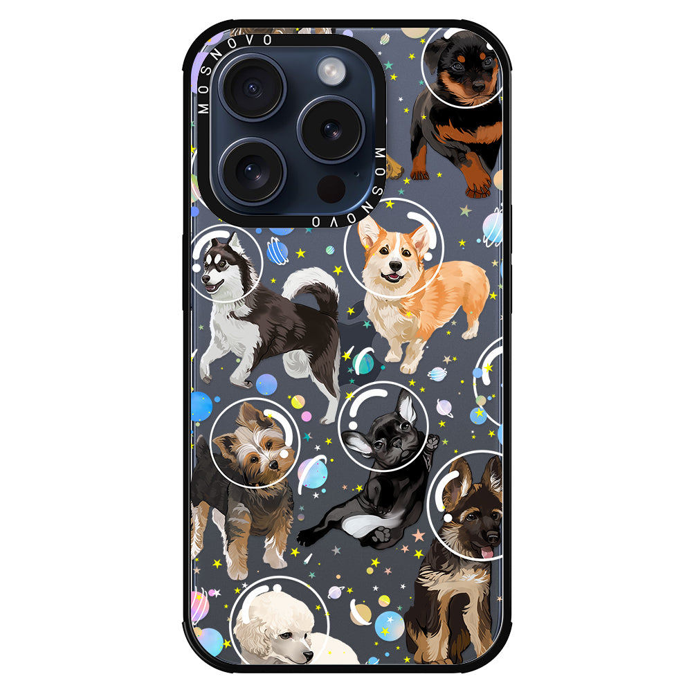 Space Dog Phone Case - iPhone 15 Pro Case - MOSNOVO