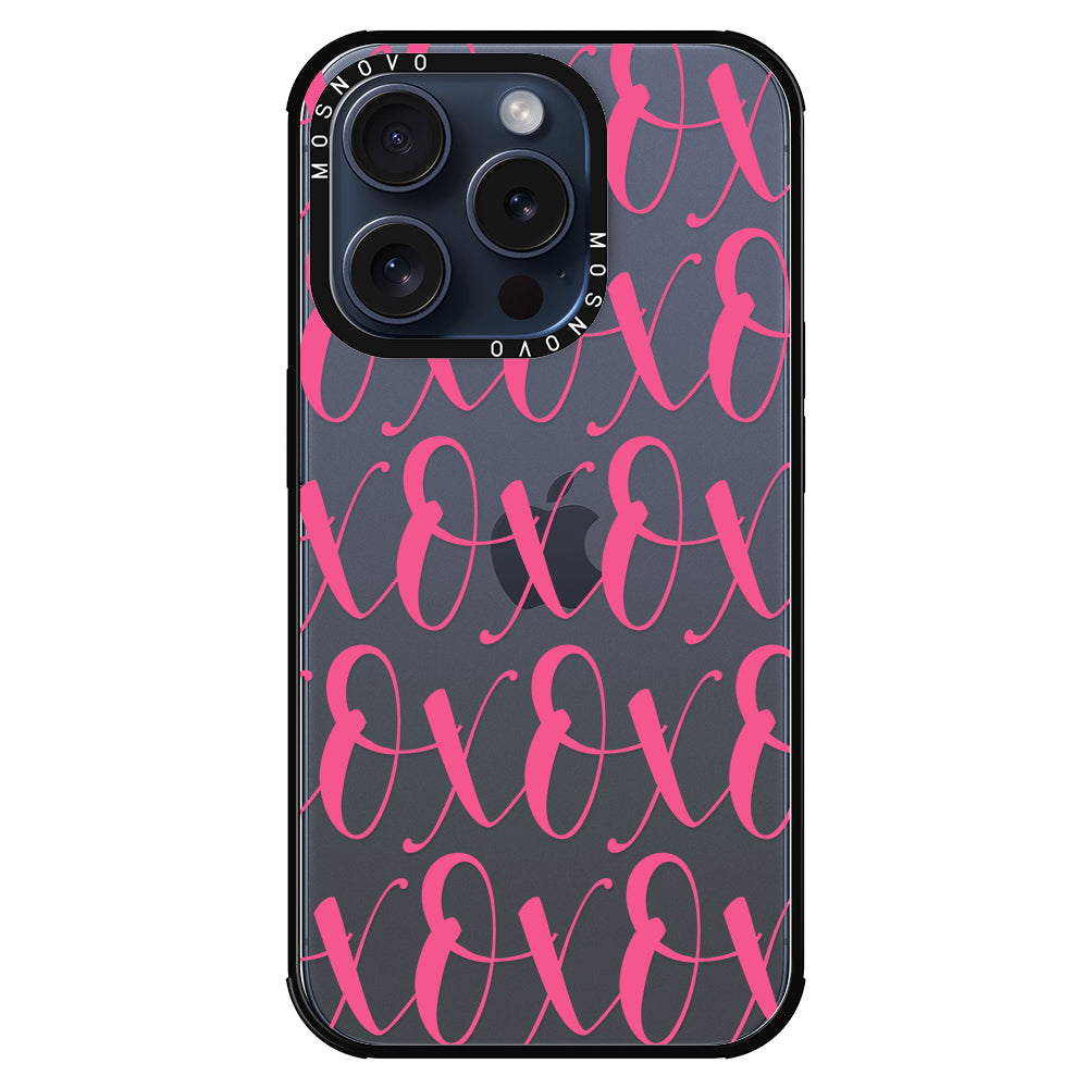 XOXO Phone Case - iPhone 15 Pro Case - MOSNOVO