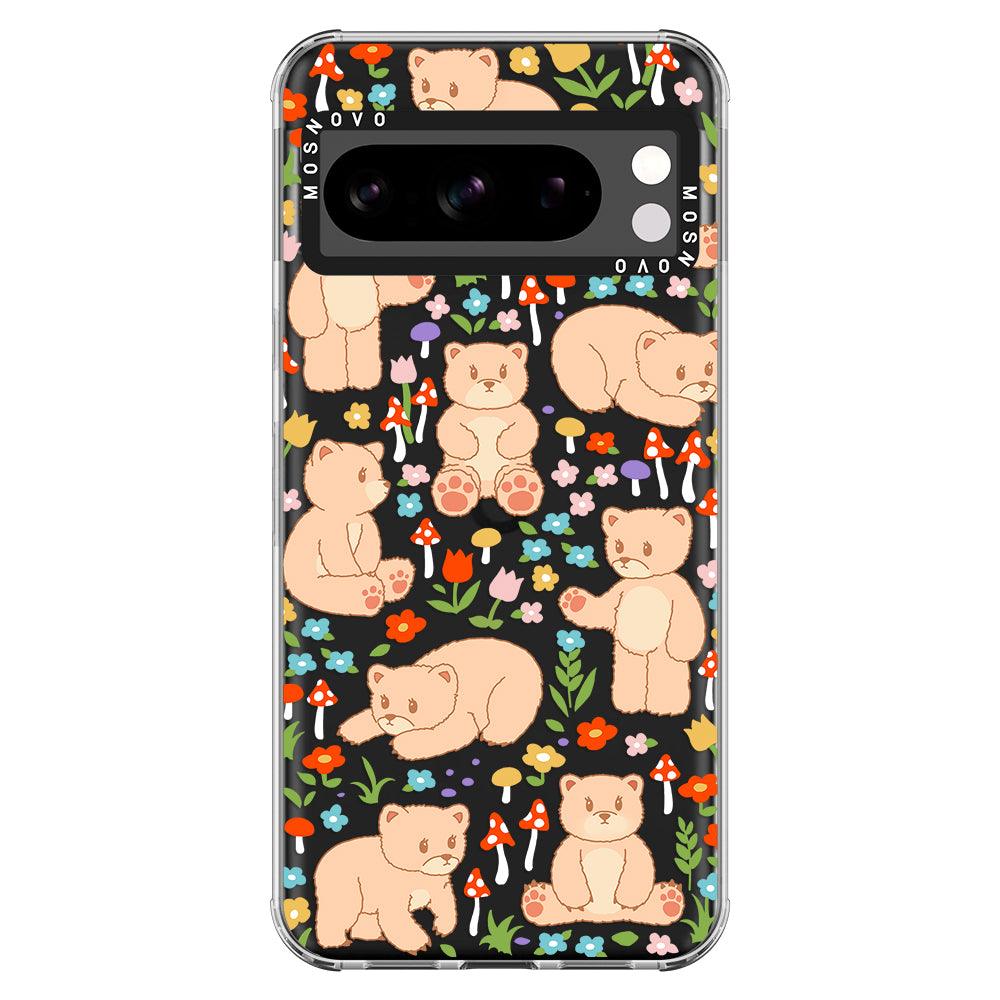 Cute Bear Phone Case - Google Pixel 8 Pro Case