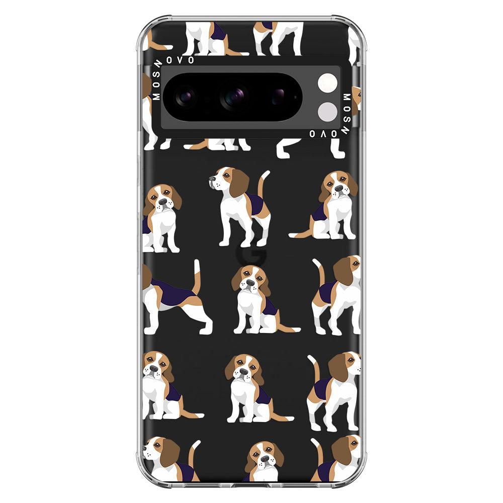 Cute Beagles Phone Case - Google Pixel 8 Pro Case - MOSNOVO