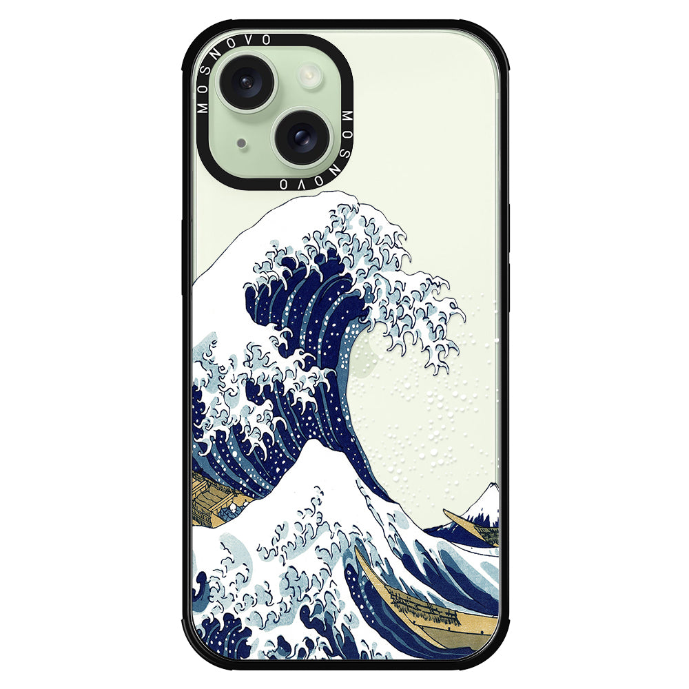 Great Wave Phone Case - iPhone 15 Case - MOSNOVO