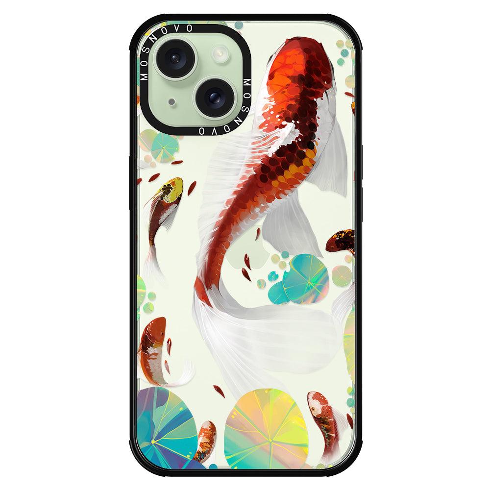 Koi Art Phone Case - iPhone 15 Case - MOSNOVO