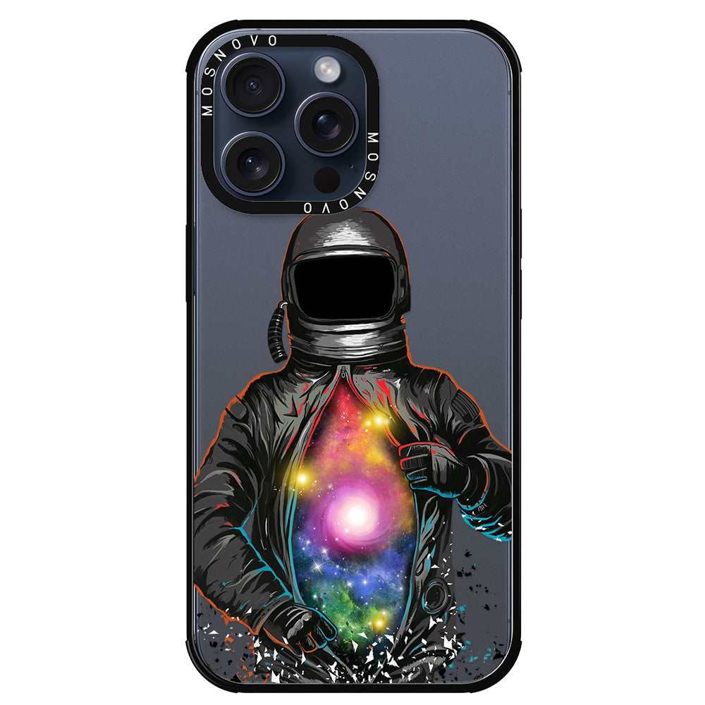 Mystery Astronaut Phone Case - iPhone 15 Pro Max Case - MOSNOVO