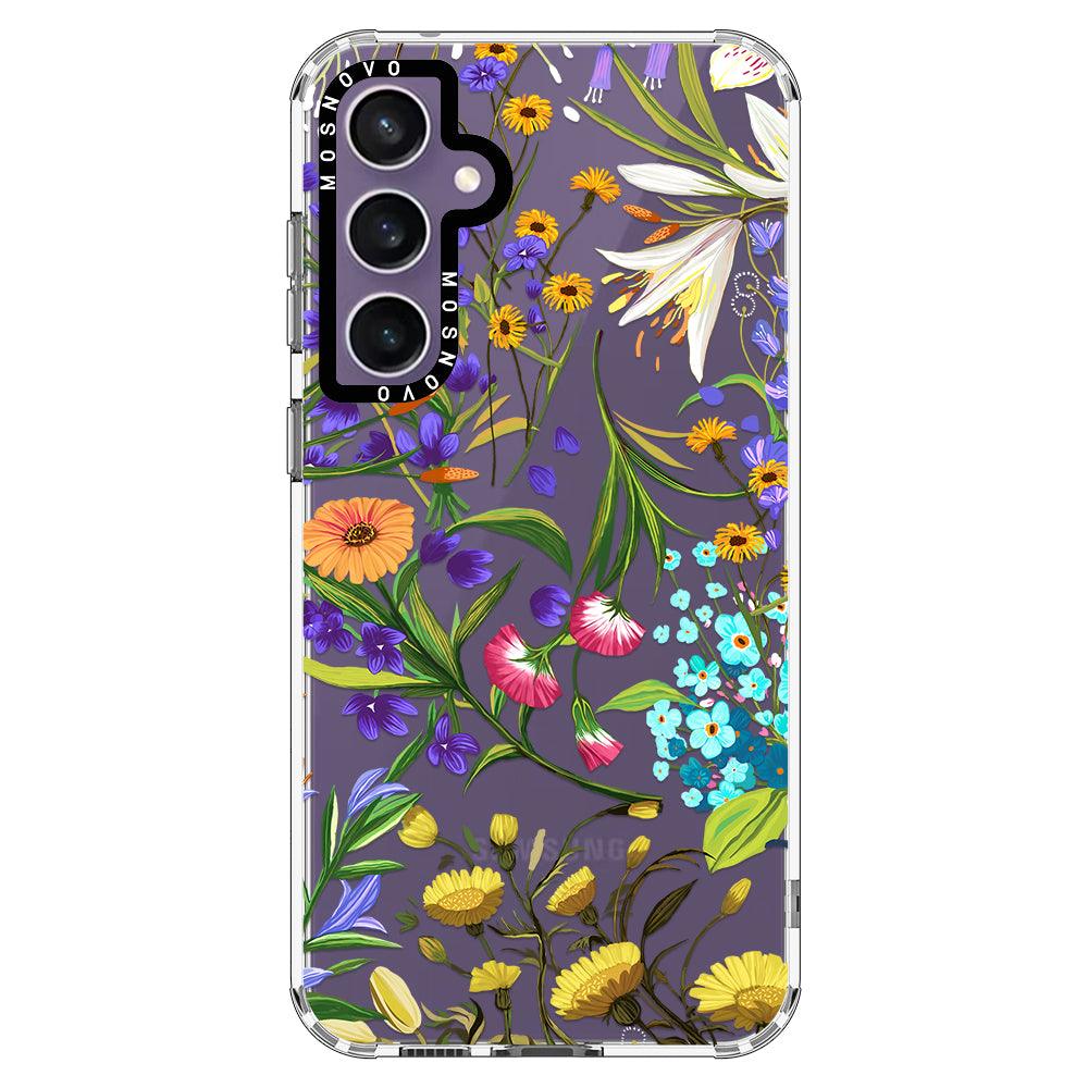 Floral Garden Phone Case - Samsung Galaxy S23 FE Case