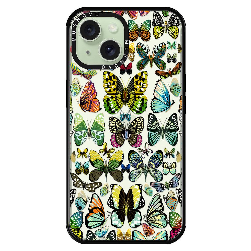 Butterflies Phone Case - iPhone 15 Case - MOSNOVO