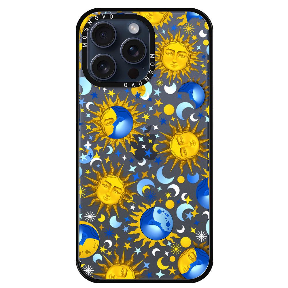 Sun and Moon Phone Case - iPhone 15 Pro Max Case - MOSNOVO