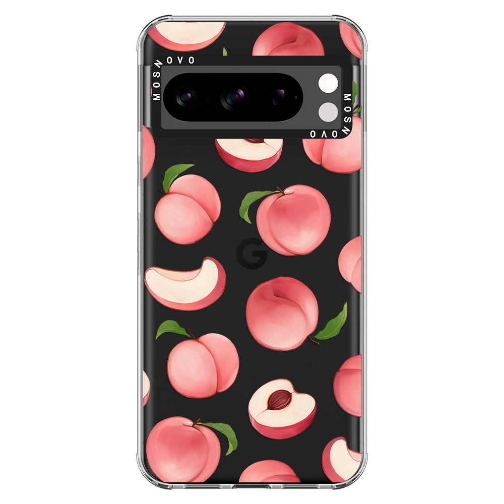 Cute Peach Phone Case - Google Pixel 8 Pro Case - MOSNOVO