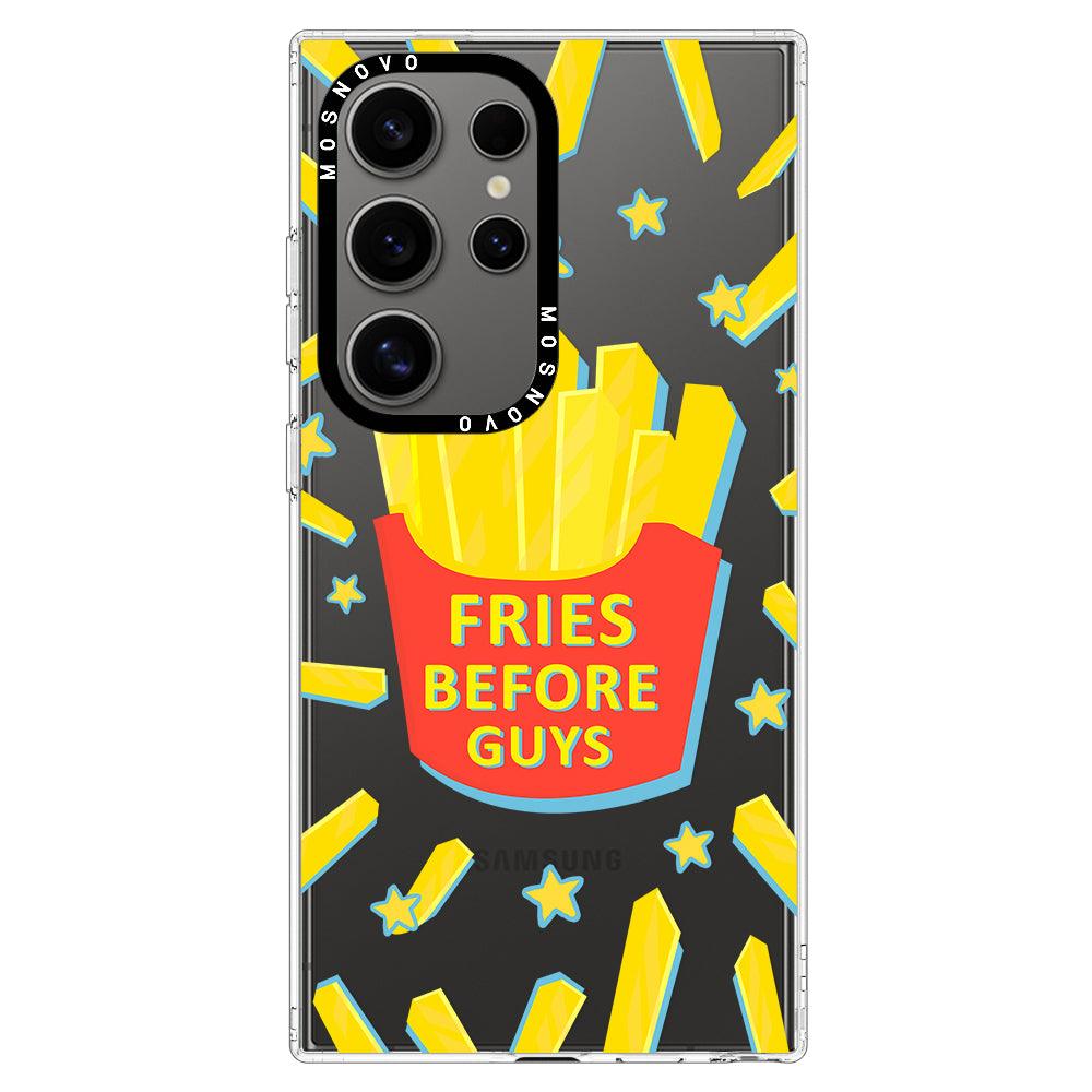 Fries Before Guys Phone Case - Samsung Galaxy S24 Ultra Case - MOSNOVO