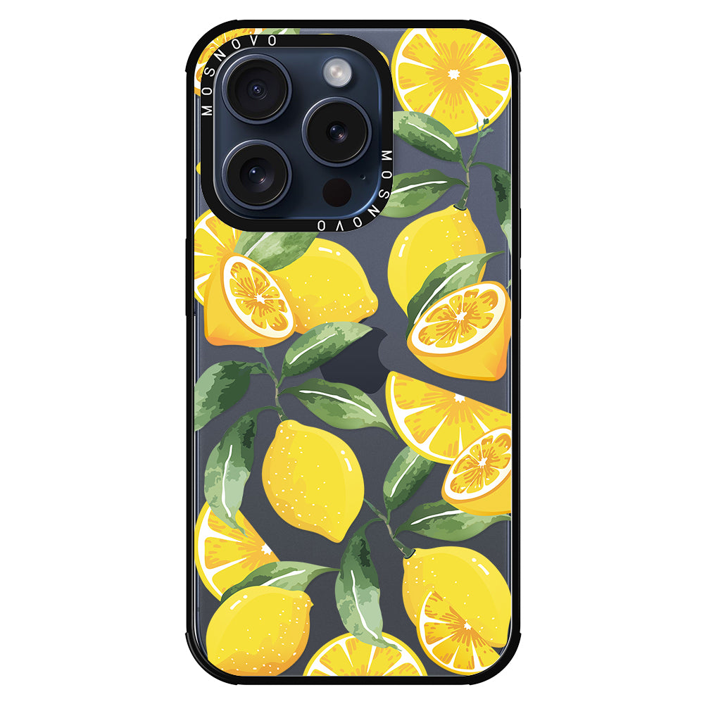 Lemon Phone Case - iPhone 15 Pro Case - MOSNOVO