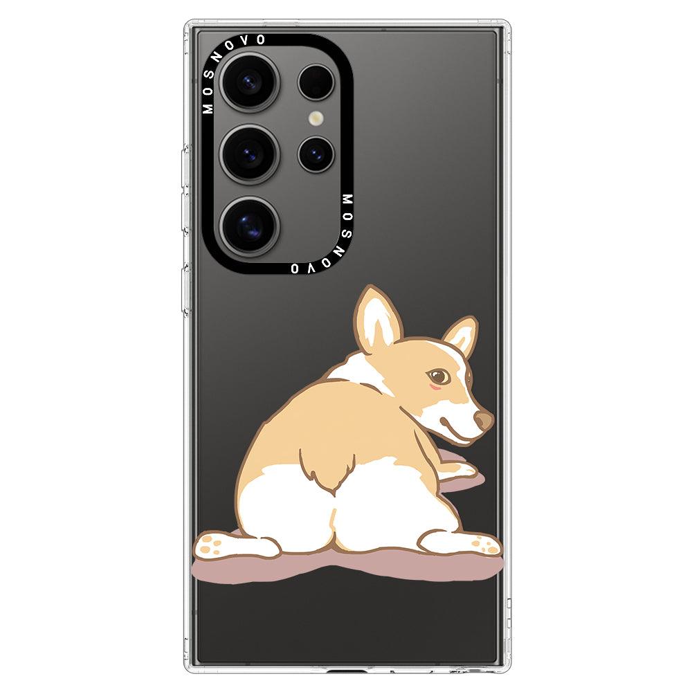 Corgi Butt Phone Case - Samsung Galaxy S24 Ultra Case - MOSNOVO