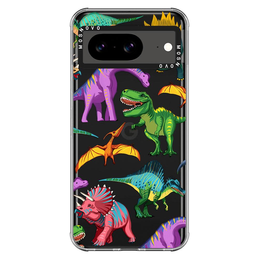 Dinosaur World Phone Case - Google Pixel 8 Case - MOSNOVO