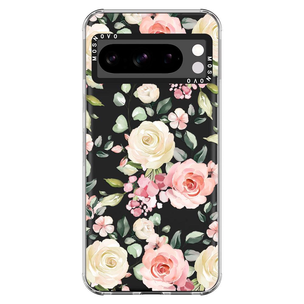 Watercolor Flower Floral Phone Case - Google Pixel 8 Pro Case - MOSNOVO