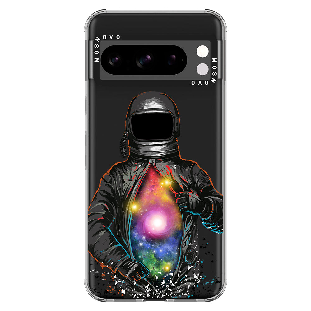 Mystery Astronaut Phone Case - Google Pixel 8 Pro Case - MOSNOVO