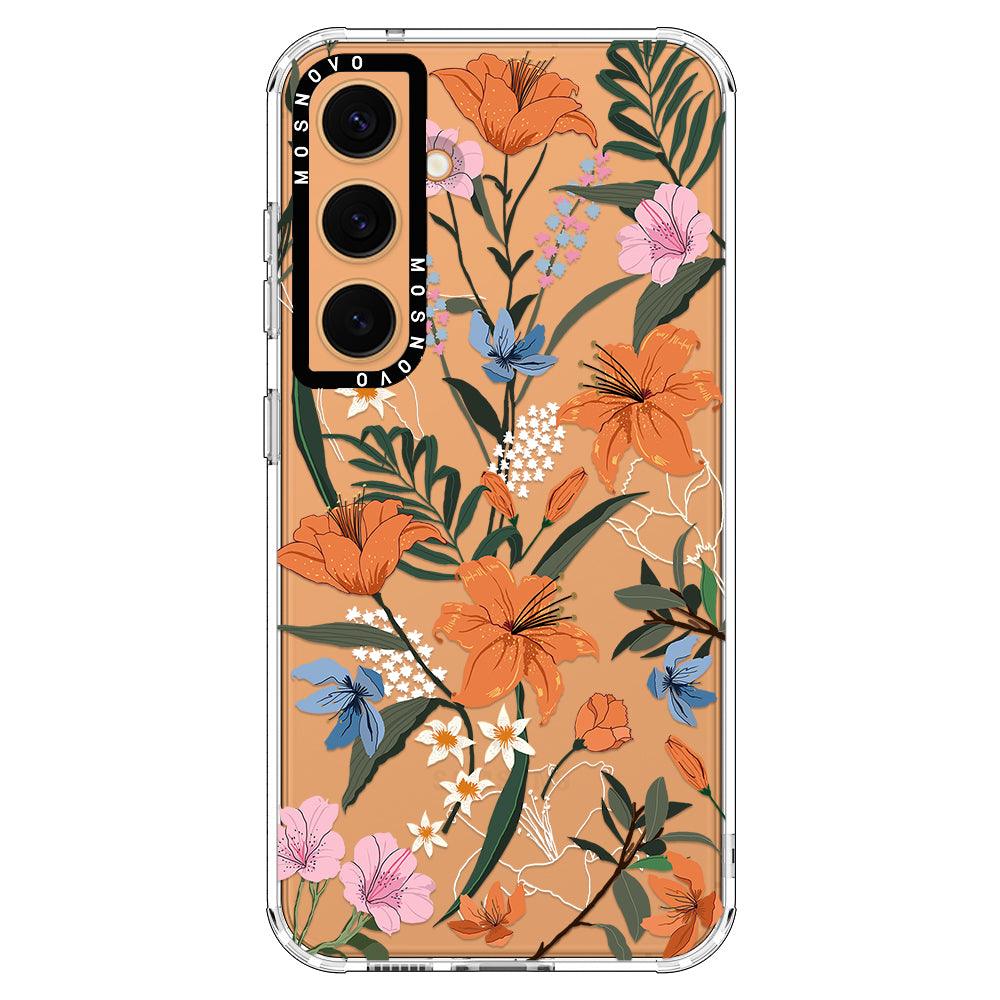 Lily Garden Phone Case - Samsung Galaxy S24 Plus Case - MOSNOVO