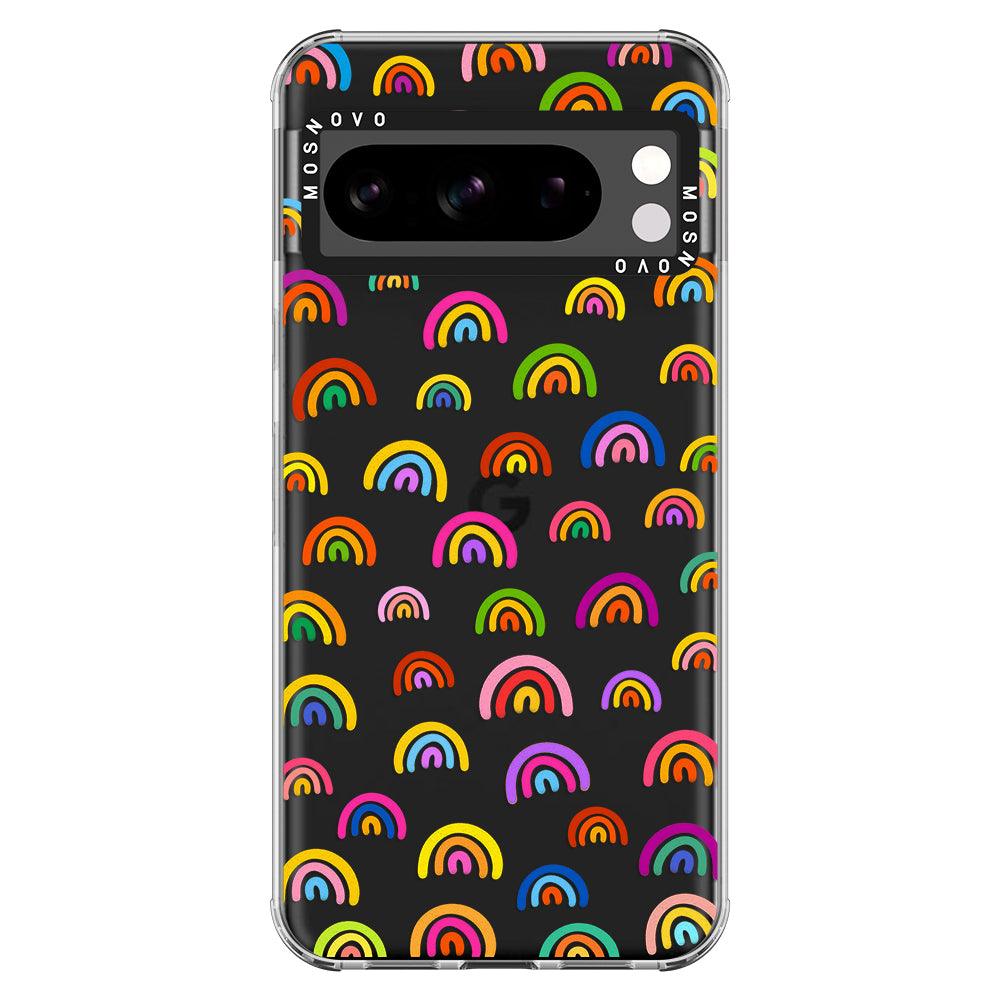 Cute Rainbow Phone Case - Google Pixel 8 Pro Case - MOSNOVO