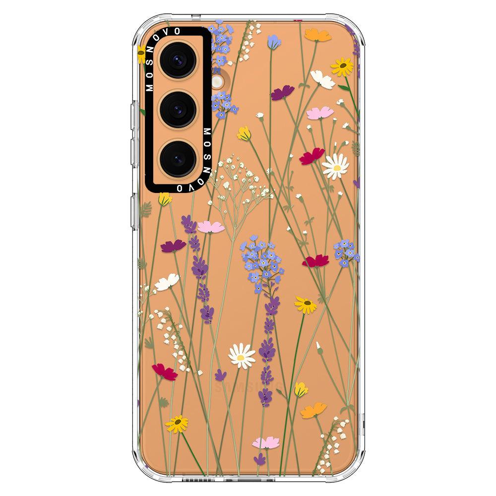 Floral Garden Phone Case - Samsung Galaxy S24 Plus Case - MOSNOVO