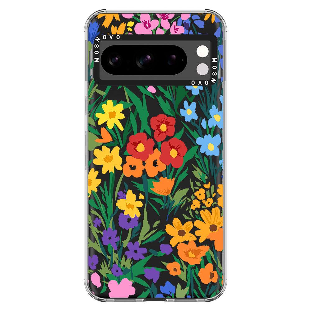 Spring Botanical Flower Floral Phone Case - Google Pixel 8 Pro Case - MOSNOVO