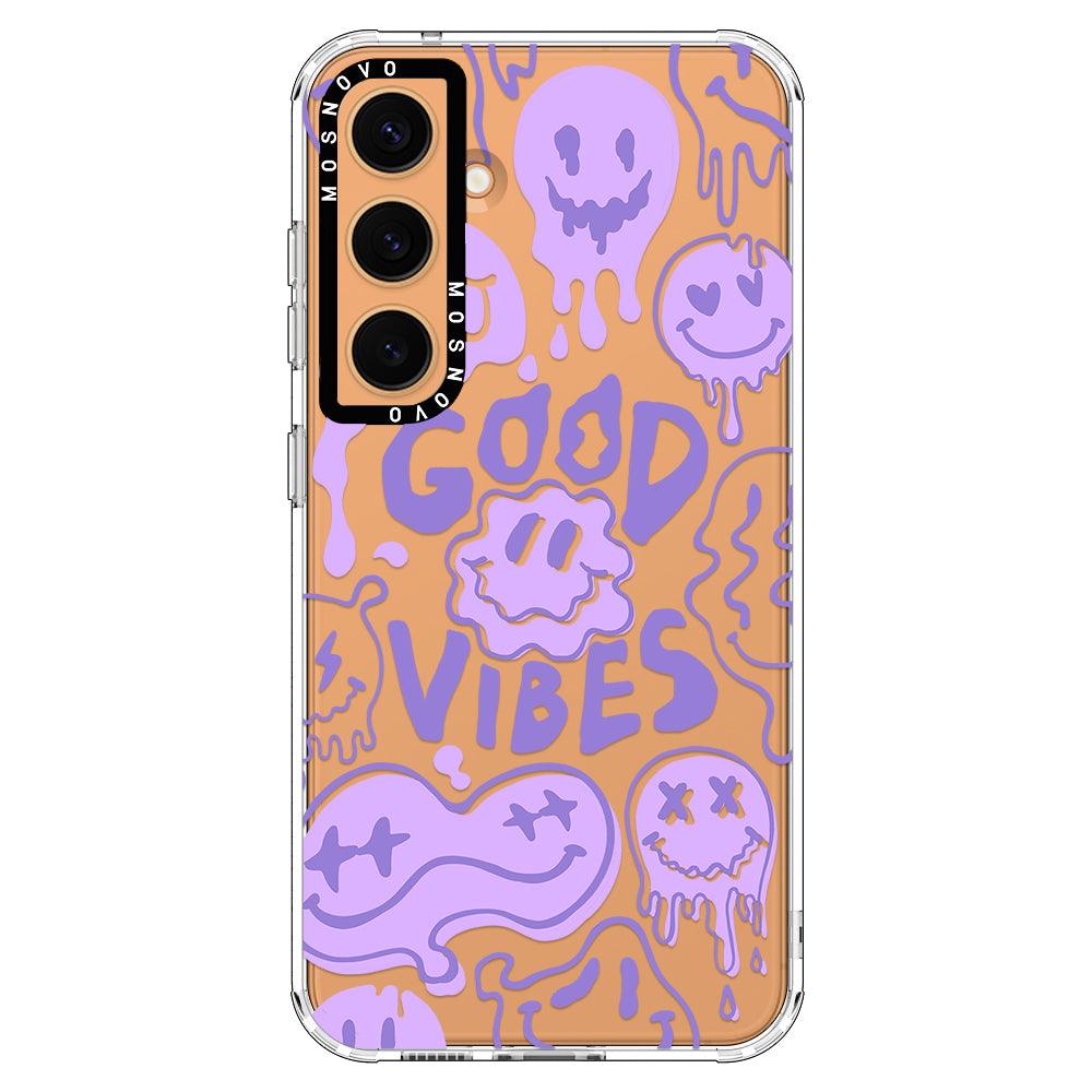 Good Vibes Phone Case - Samsung Galaxy S24 Plus Case - MOSNOVO