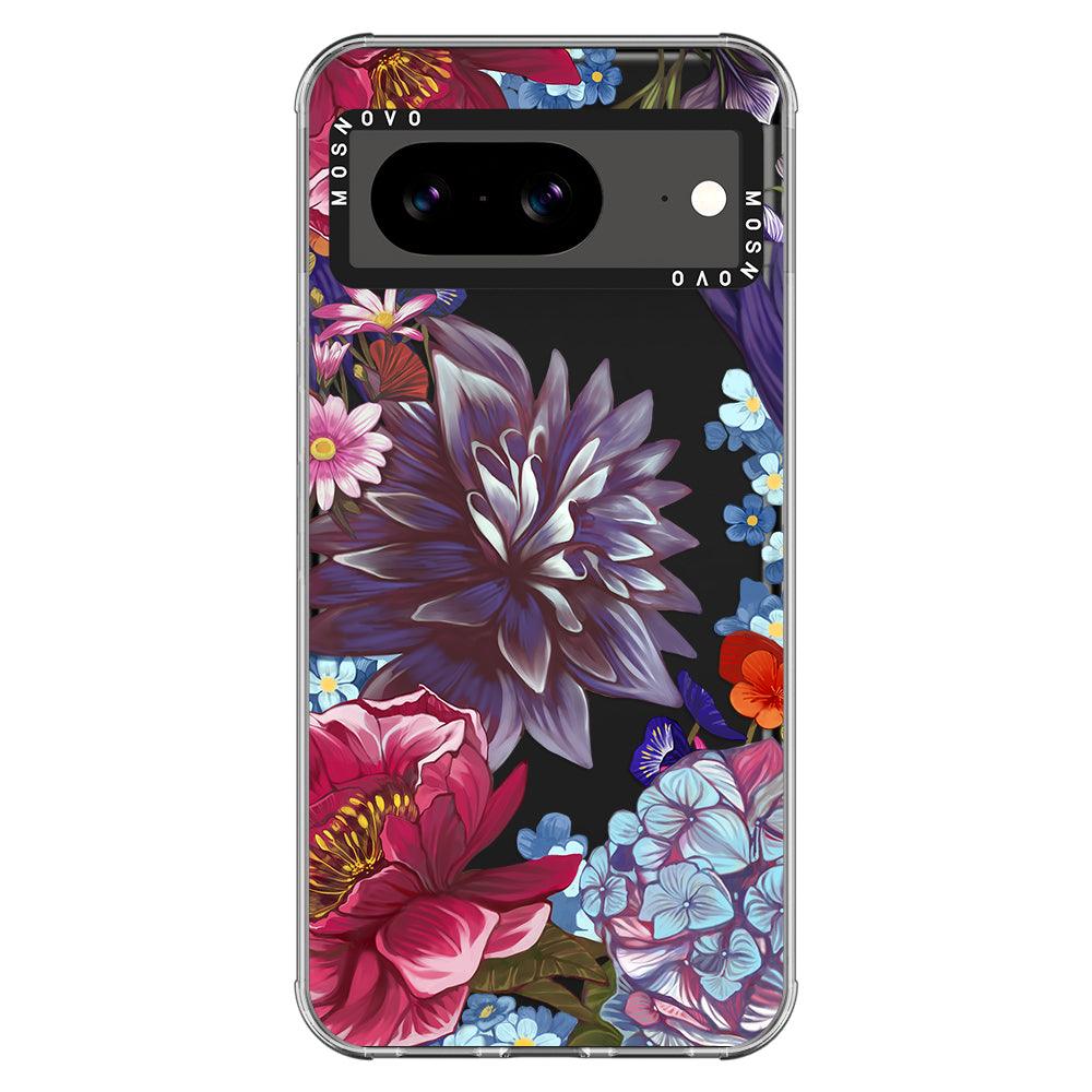 Blue Lilacs Phone Case - Google Pixel 8 Case - MOSNOVO