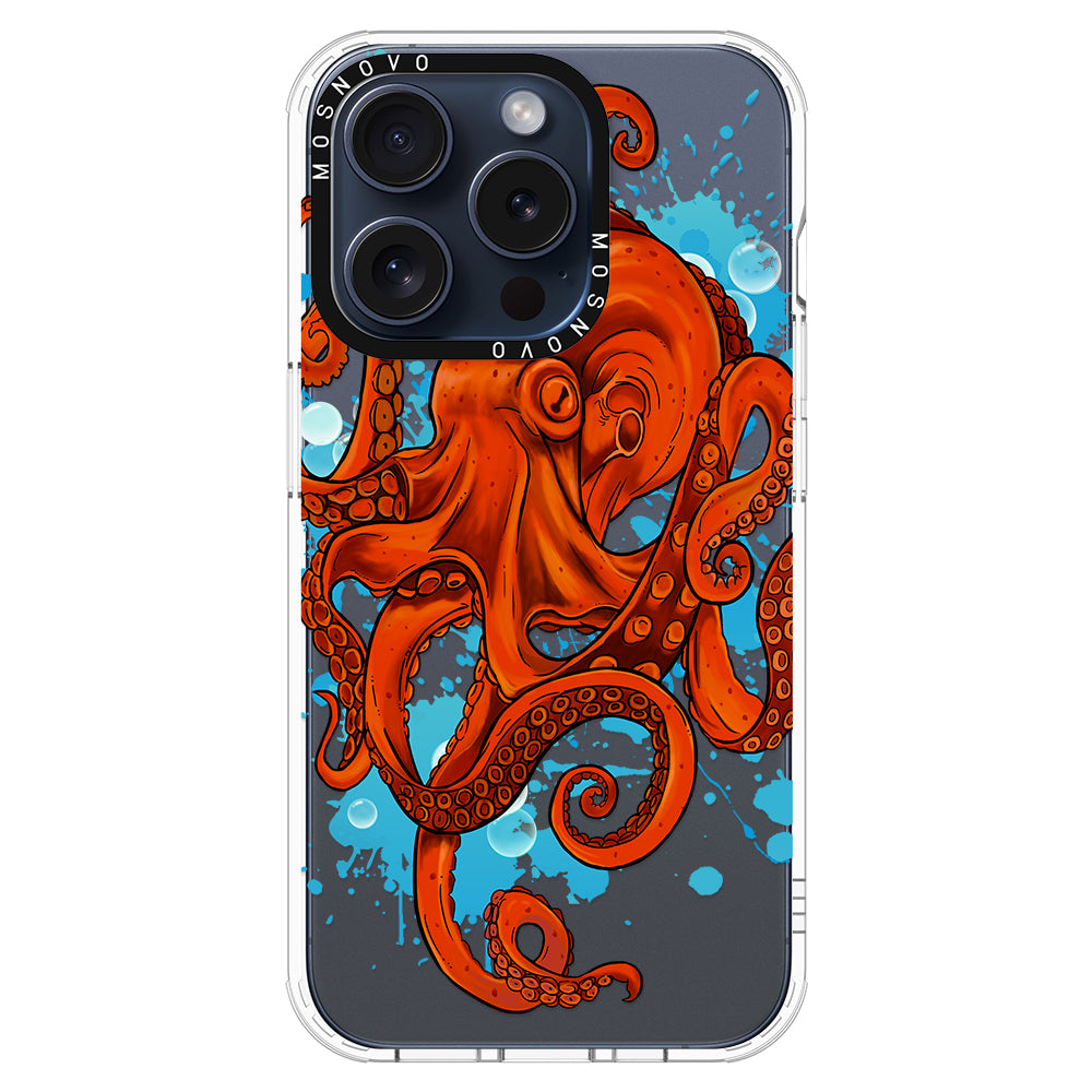 Octupus Phone Case - iPhone 15 Pro Case - MOSNOVO