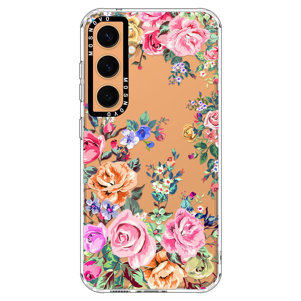 Rose Garden Phone Case - Samsung Galaxy S24 Plus Case - MOSNOVO