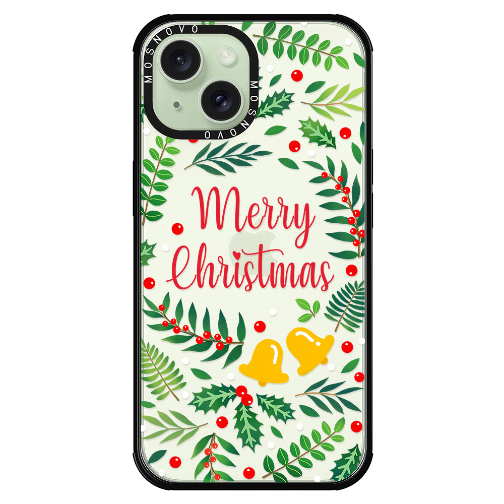 Merry Christmas Phone Case - iPhone 15 Case - MOSNOVO