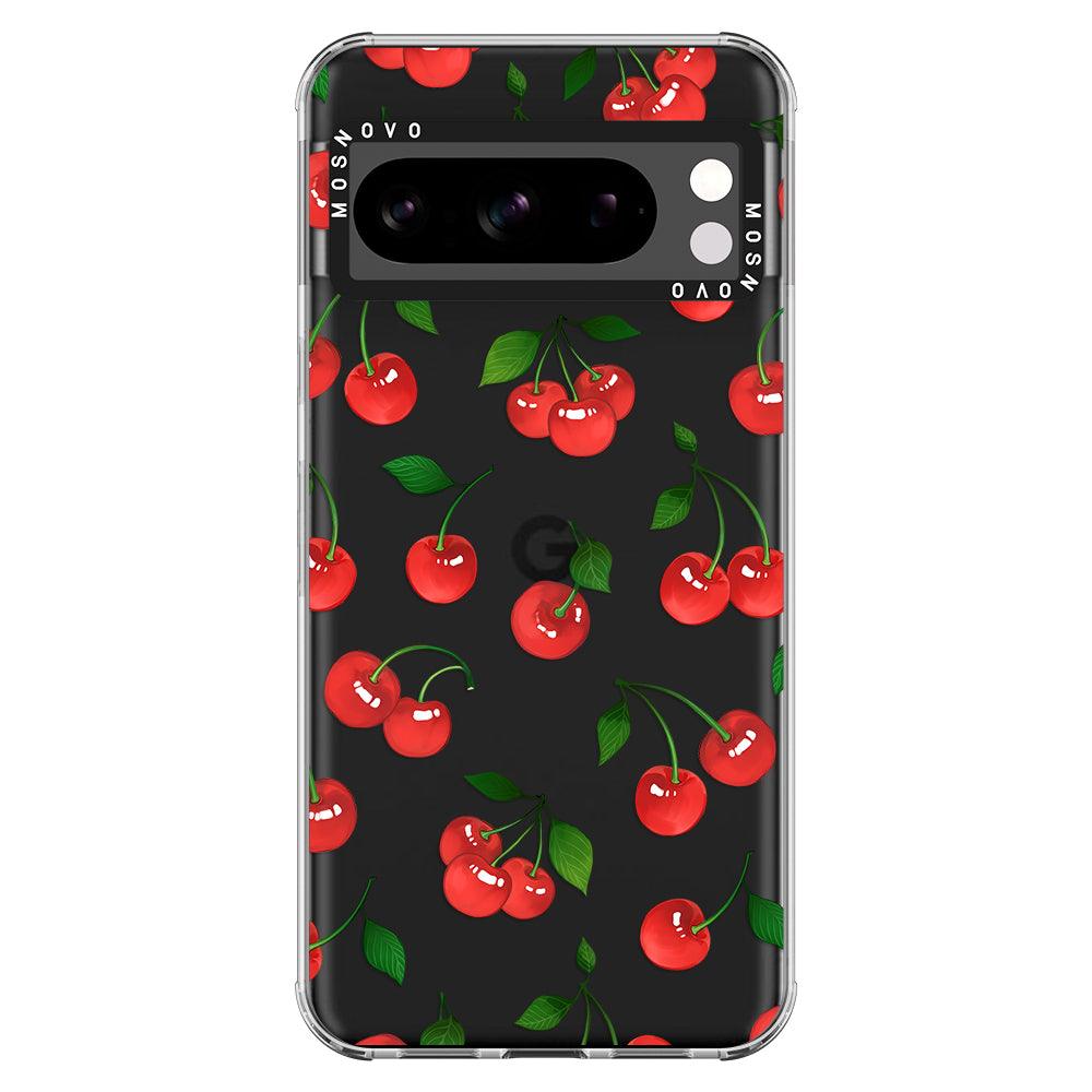 Poppy Cherry Phone Case - Google Pixel 8 Pro Case - MOSNOVO