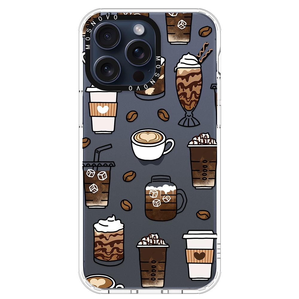 Coffee Phone Case - iPhone 15 Pro Max Case - MOSNOVO