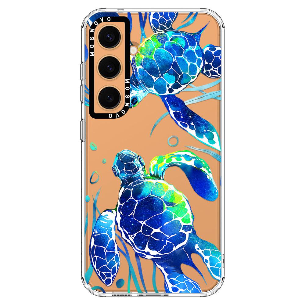 Sea Turtles Phone Case - Samsung Galaxy S24 Plus Case - MOSNOVO