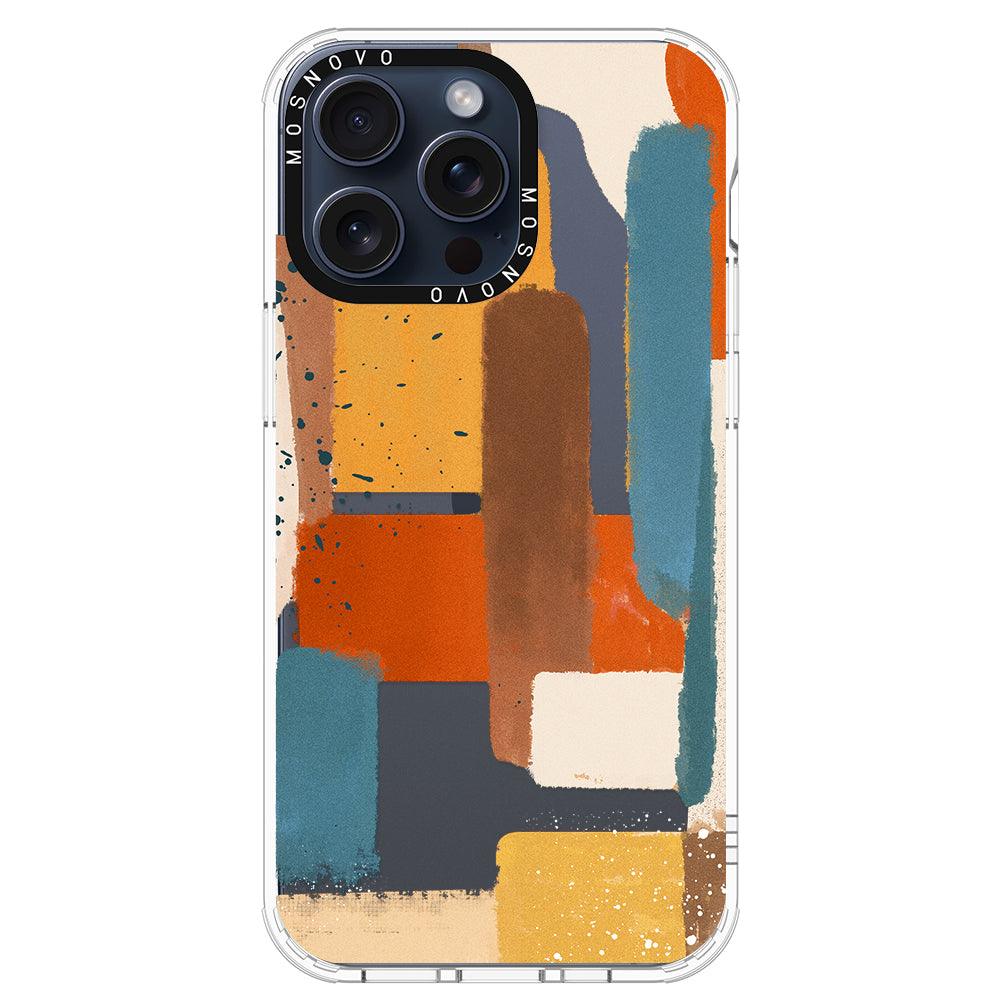 Modern Abstract Artwork Phone Case - iPhone 15 Pro Max Case - MOSNOVO