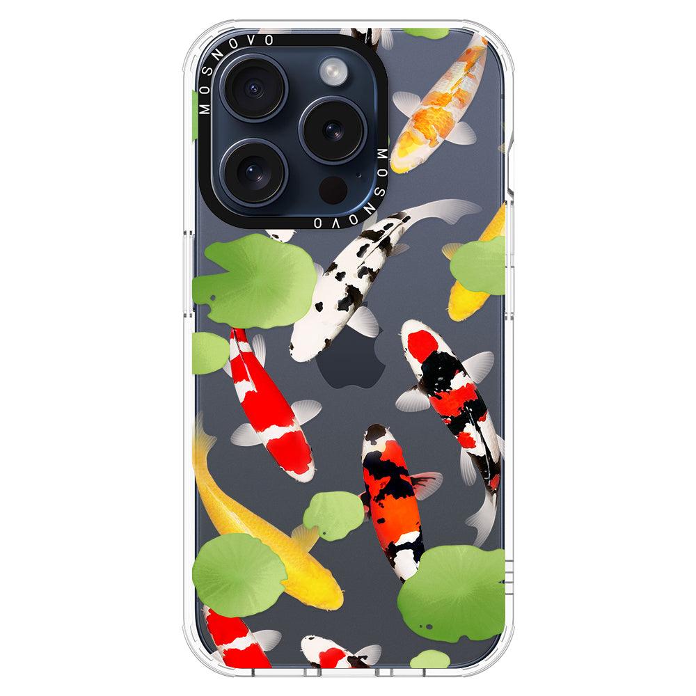 Koi Phone Case - iPhone 15 Pro Case - MOSNOVO