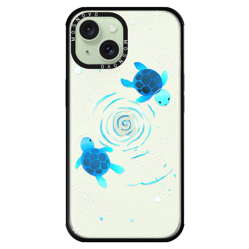 Space Turtle Phone Case - iPhone 15 Plus Case - MOSNOVO