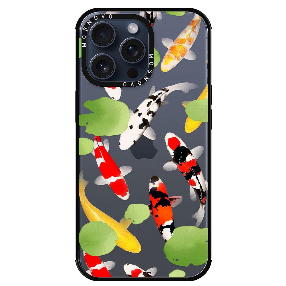 Koi Phone Case - iPhone 15 Pro Max Case - MOSNOVO