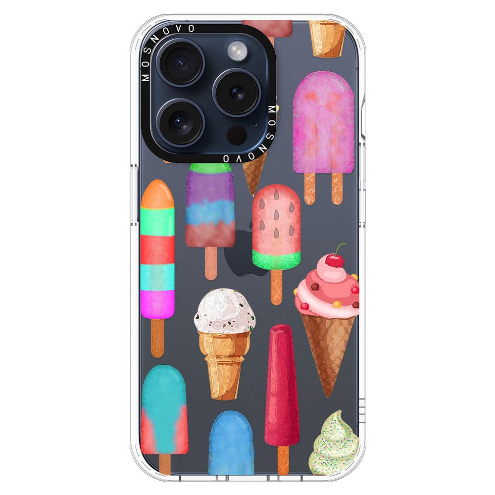 Ice Cream Phone Case - iPhone 15 Pro Case - MOSNOVO