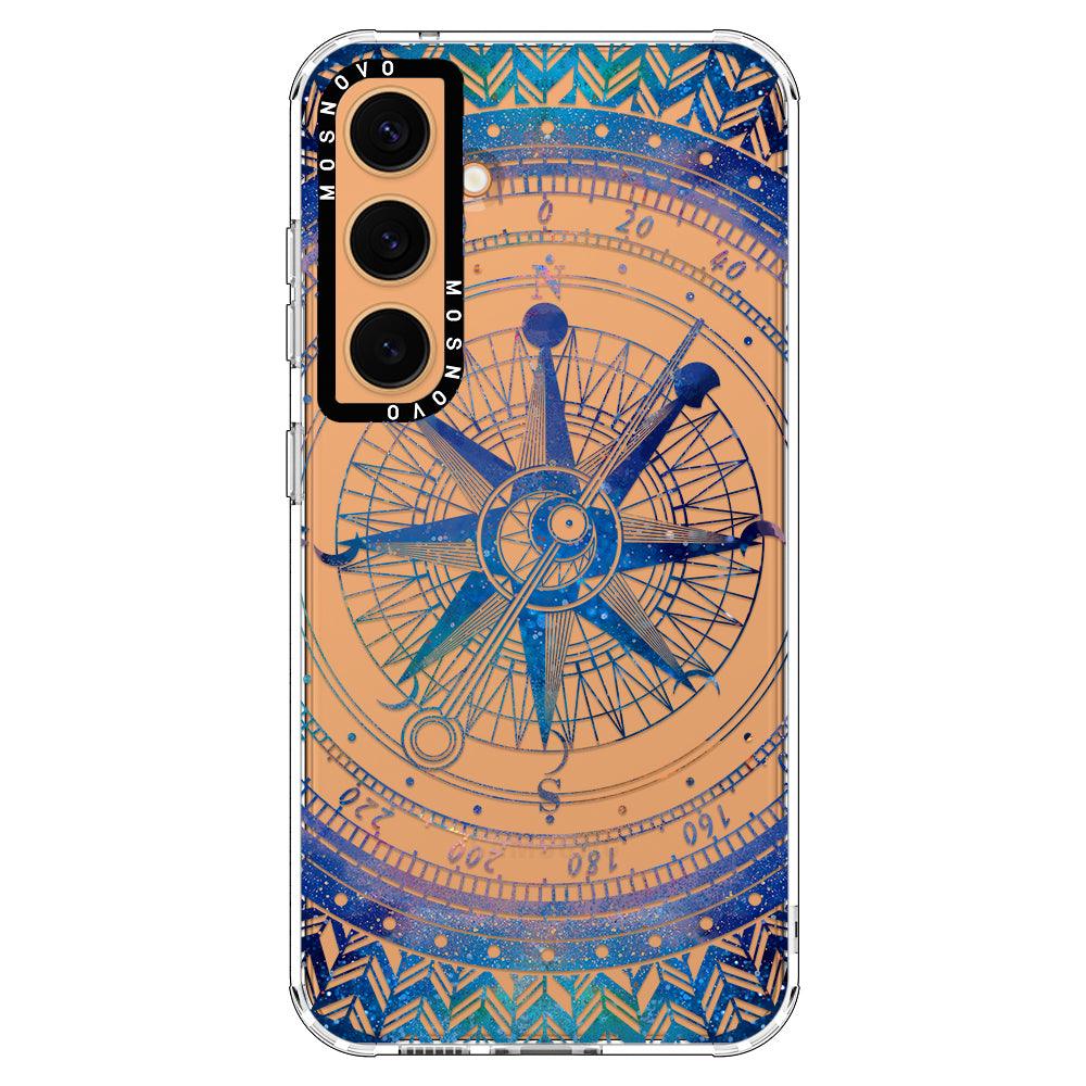 Galaxy Compass Phone Case - Samsung Galaxy S24 Plus Case - MOSNOVO