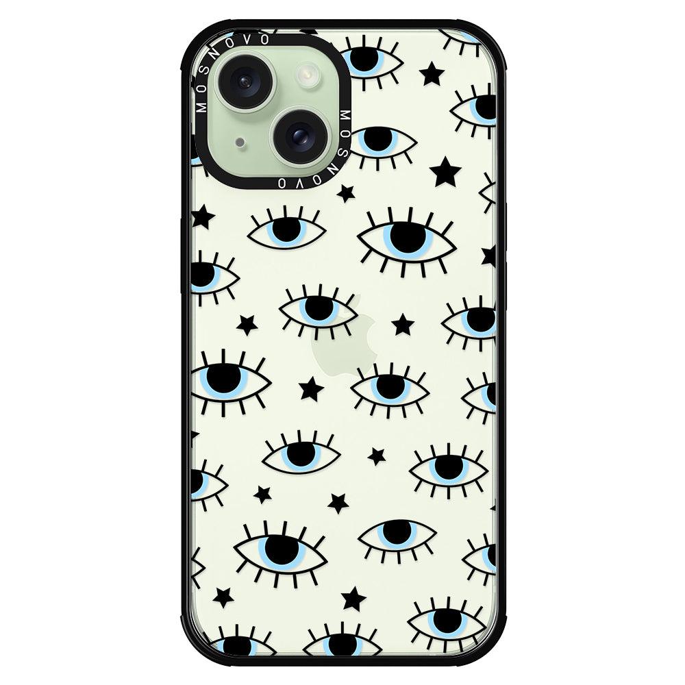 Hippie Eye Phone Case - iPhone 15 Plus Case - MOSNOVO