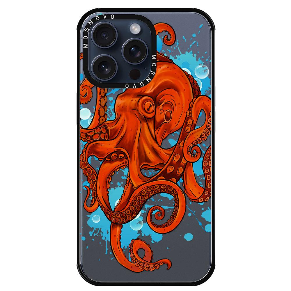 Octupus Phone Case - iPhone 15 Pro Max Case - MOSNOVO