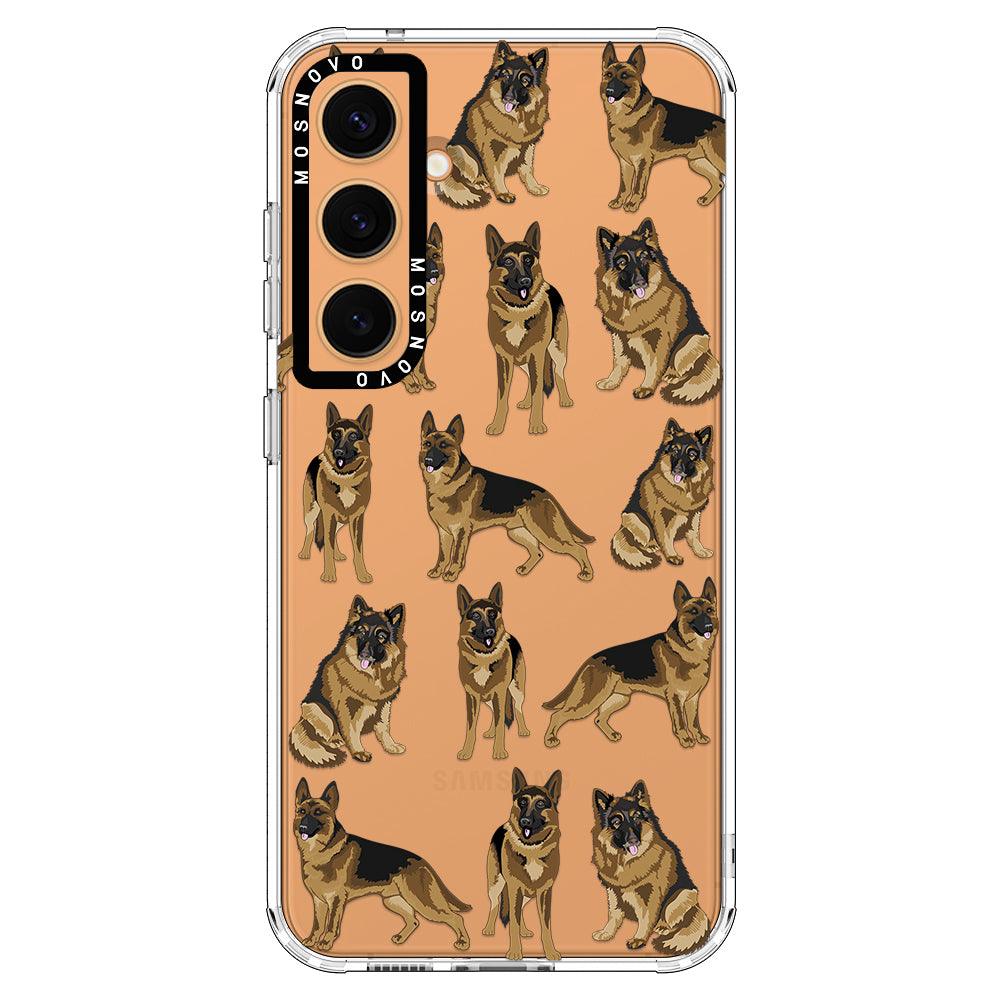 Shepherd Dog Phone Case - Samsung Galaxy S24 Plus Case - MOSNOVO