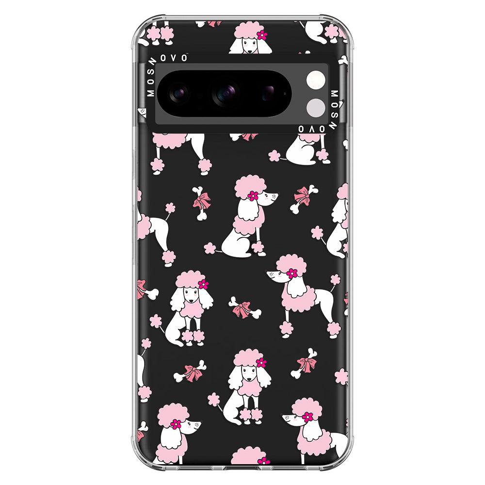 Cute Poodle Phone Case - Google Pixel 8 Pro Case - MOSNOVO