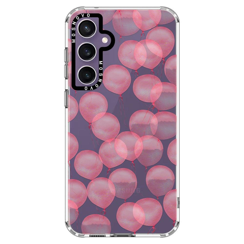 Pink Ballons Phone Case - Samsung Galaxy S23 FE Case