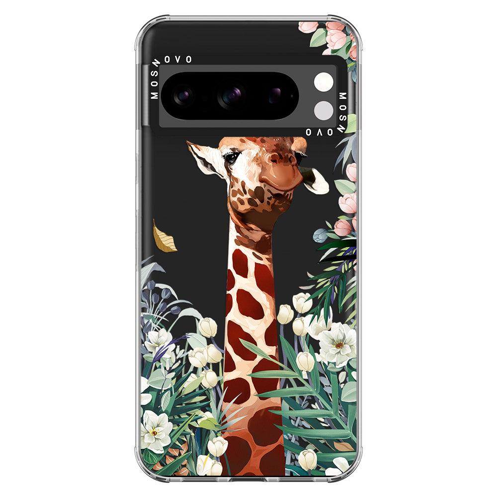 Giraffe In The Garden Phone Case - Google Pixel 8 Pro Case - MOSNOVO