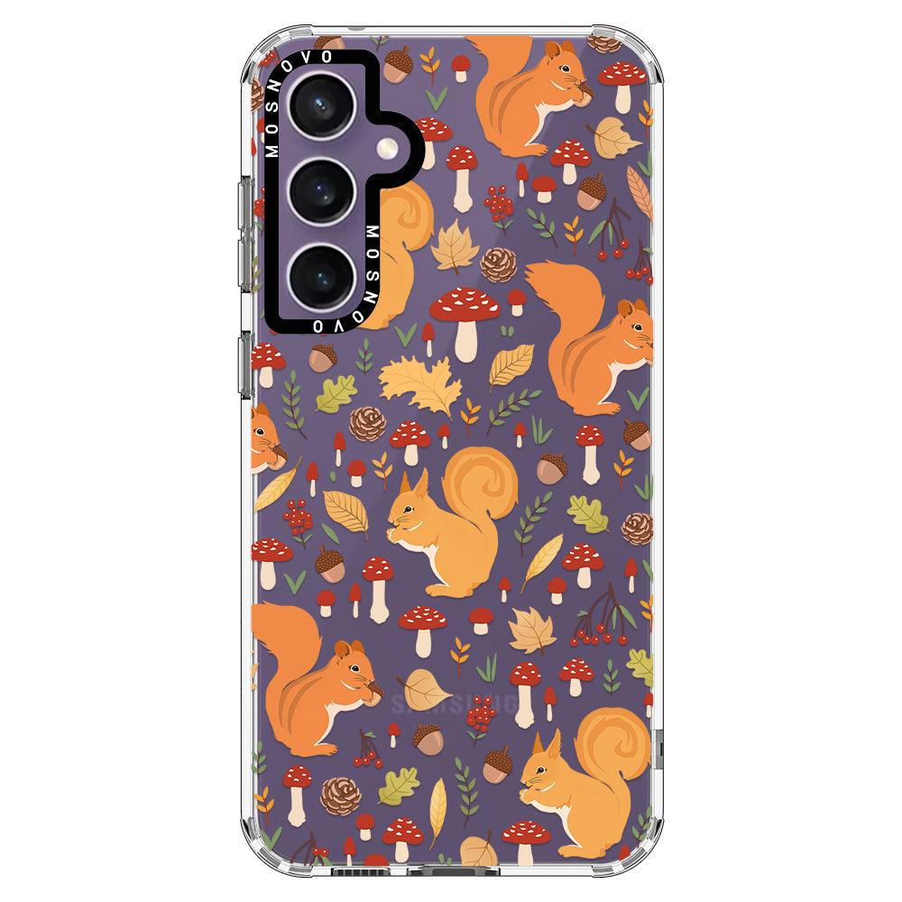 Autumn Squirrel Phone Case - Samsung Galaxy S23 FE Case