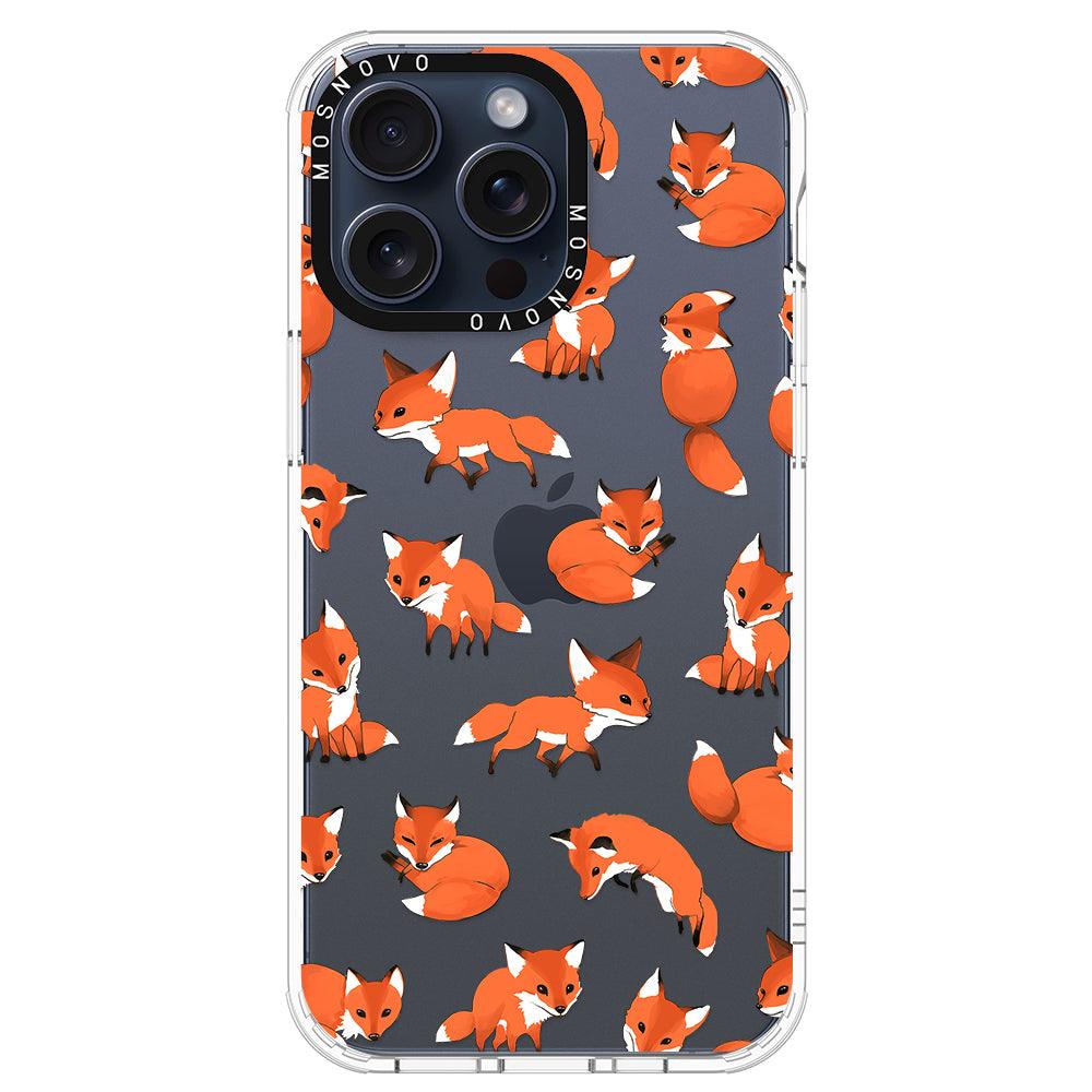 Fox Phone Case - iPhone 15 Pro Max Case - MOSNOVO