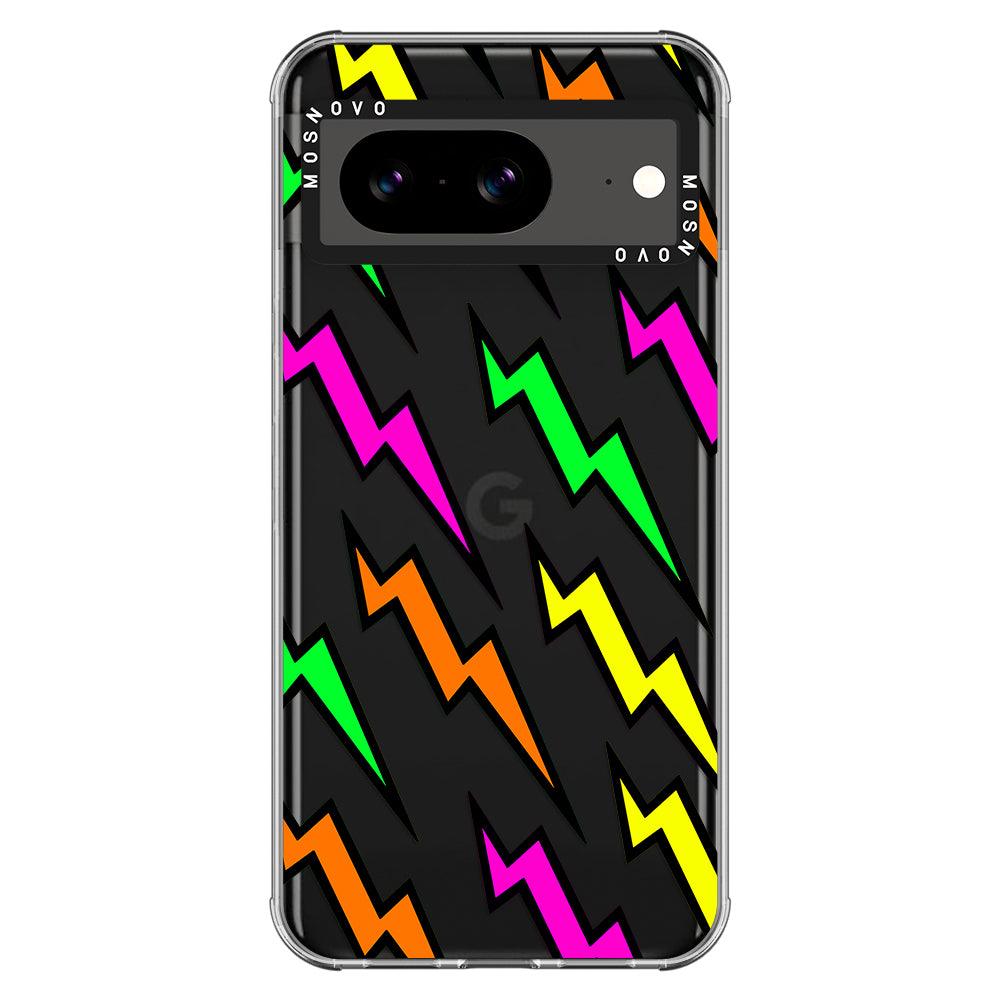 Colorful Lightning Phone Case - Google Pixel 8 Case